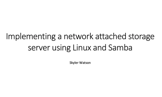 Network Attached Storage Drive Guide